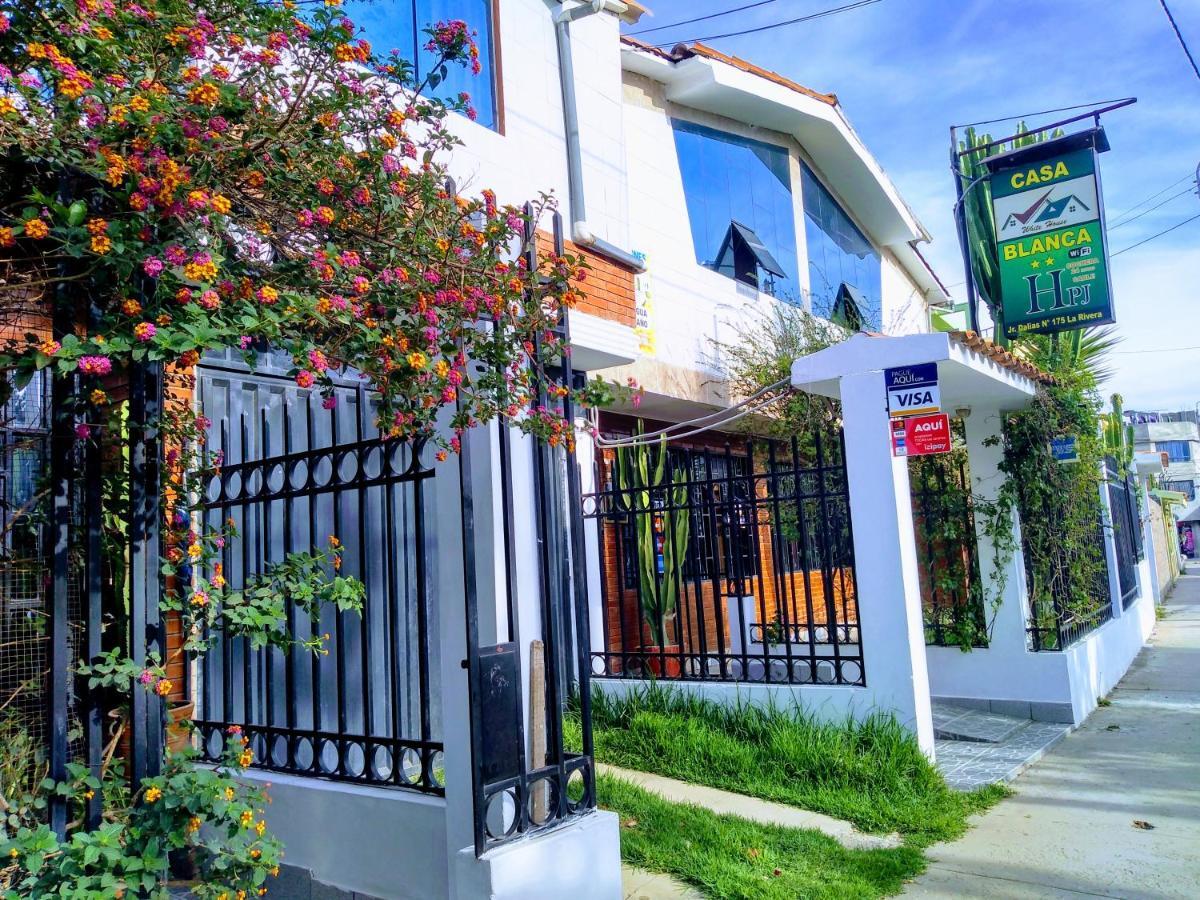 Casa Blanca Hospedaje Huamancaca ภายนอก รูปภาพ